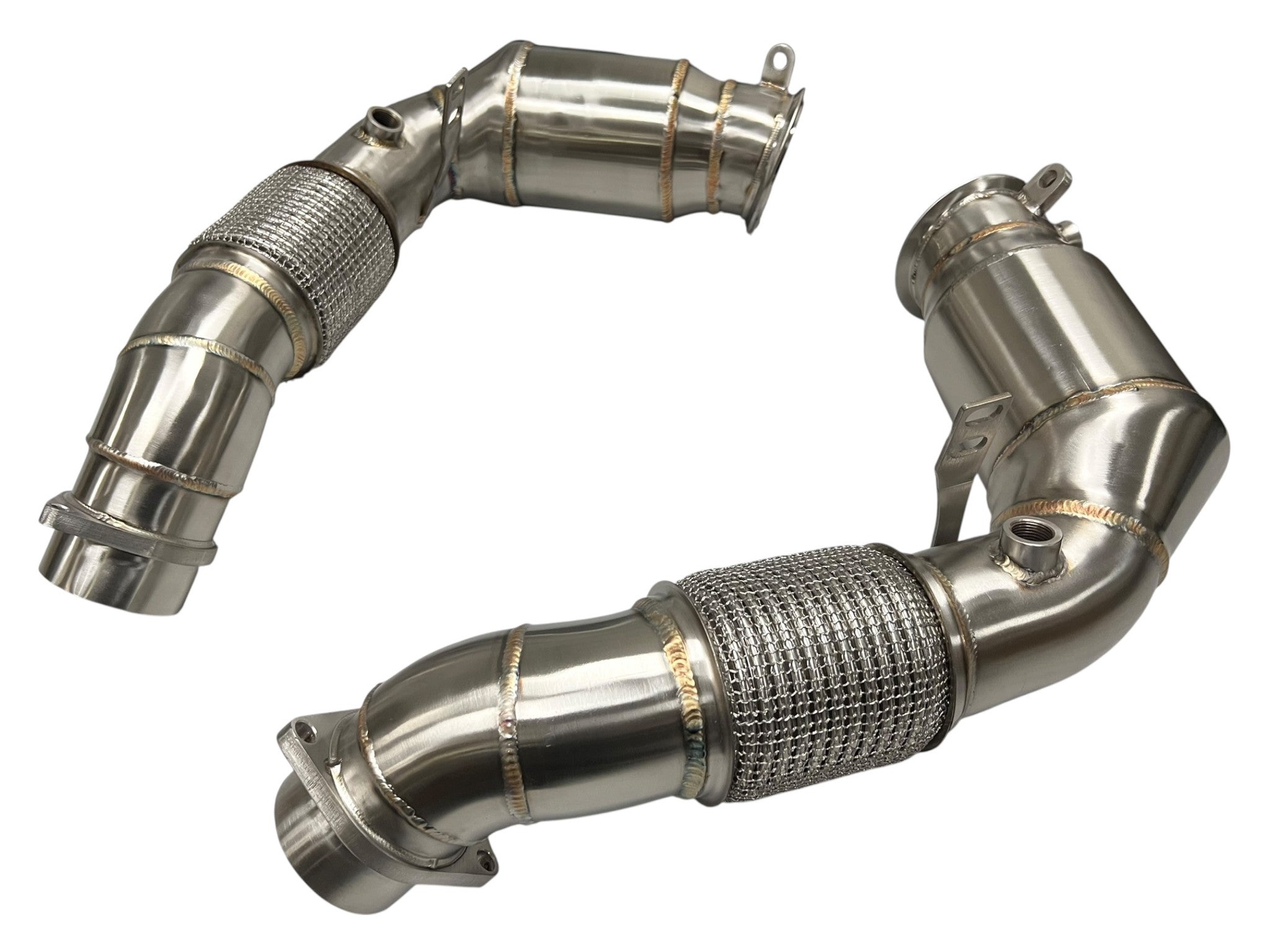 MAD BMW 2024+ S68 Primary Catted Downpipes | G90 G99 M5, F95 F96 X5M/X6M & G05/G06/G07/G09 Secondary image