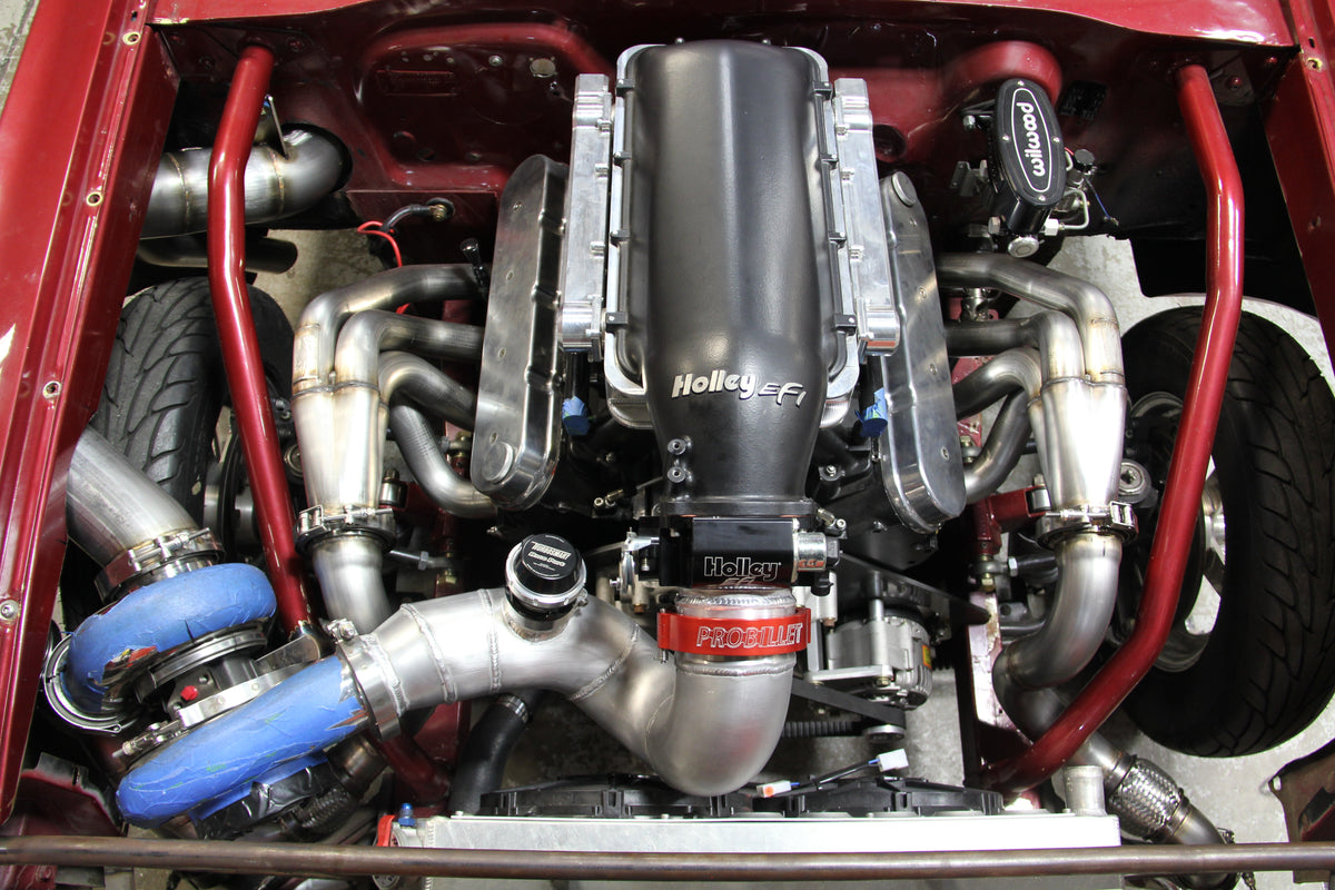 Universal LS Upswept Turbo Headers