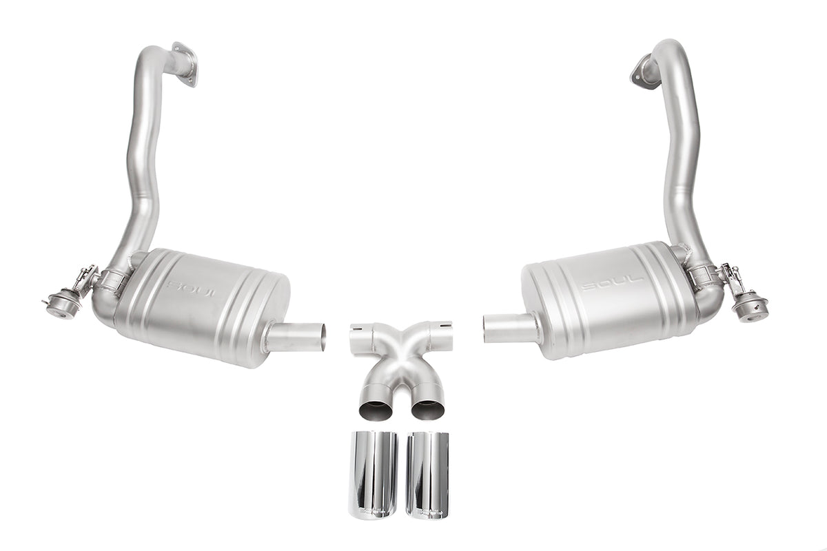 Porsche 981 Boxster / Cayman SOUL Valved Exhaust System