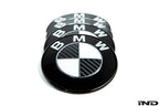 IND Carbon BMW Roundel Set