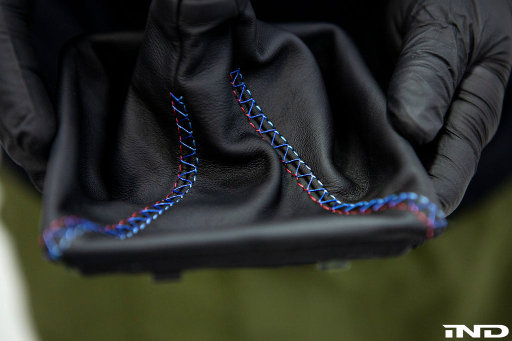 IND G8X M2 / M3 / M4 Tri-Color Shift Boot - Cross Stitch