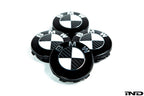 IND Carbon Floating Wheel Center Cap Set - 56mm