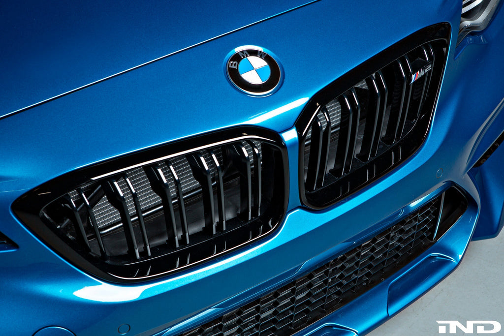IND F87 M2 Competition Shadowline Front Grille with Painted Center Trim