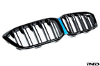 IND F87 M2 Competition Shadowline Front Grille with Painted Center Trim