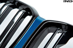 IND F87 M2 Competition Shadowline Front Grille with Painted Center Trim