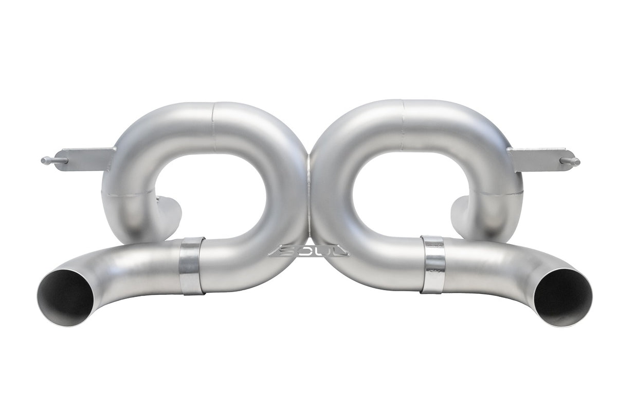 Ferrari 488 / Pista SOUL 3.5″ Rear Exhaust System Main image