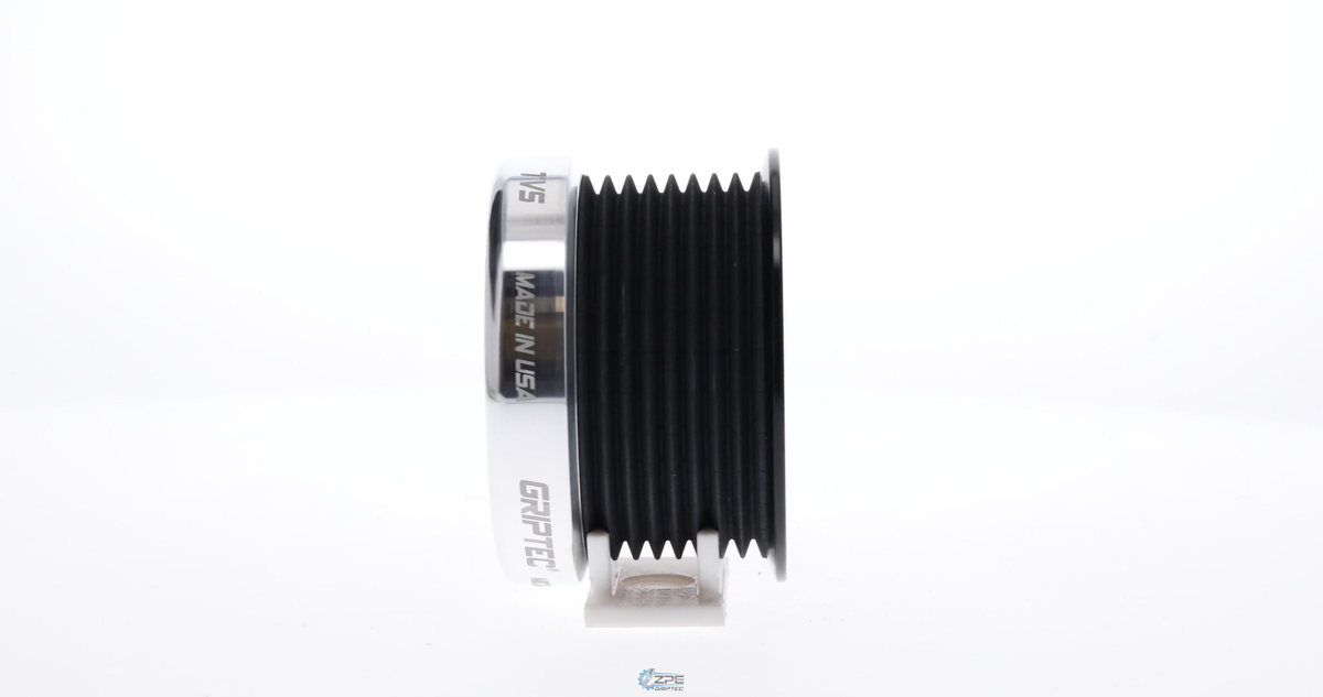 ZPE GripTec® 2pc LPE LSA 8 Rib Supercharger Pulley
