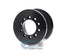2.70" 10 Rib ZPE GripTec® 2pc LPE LSA L3 Black Pulley Only