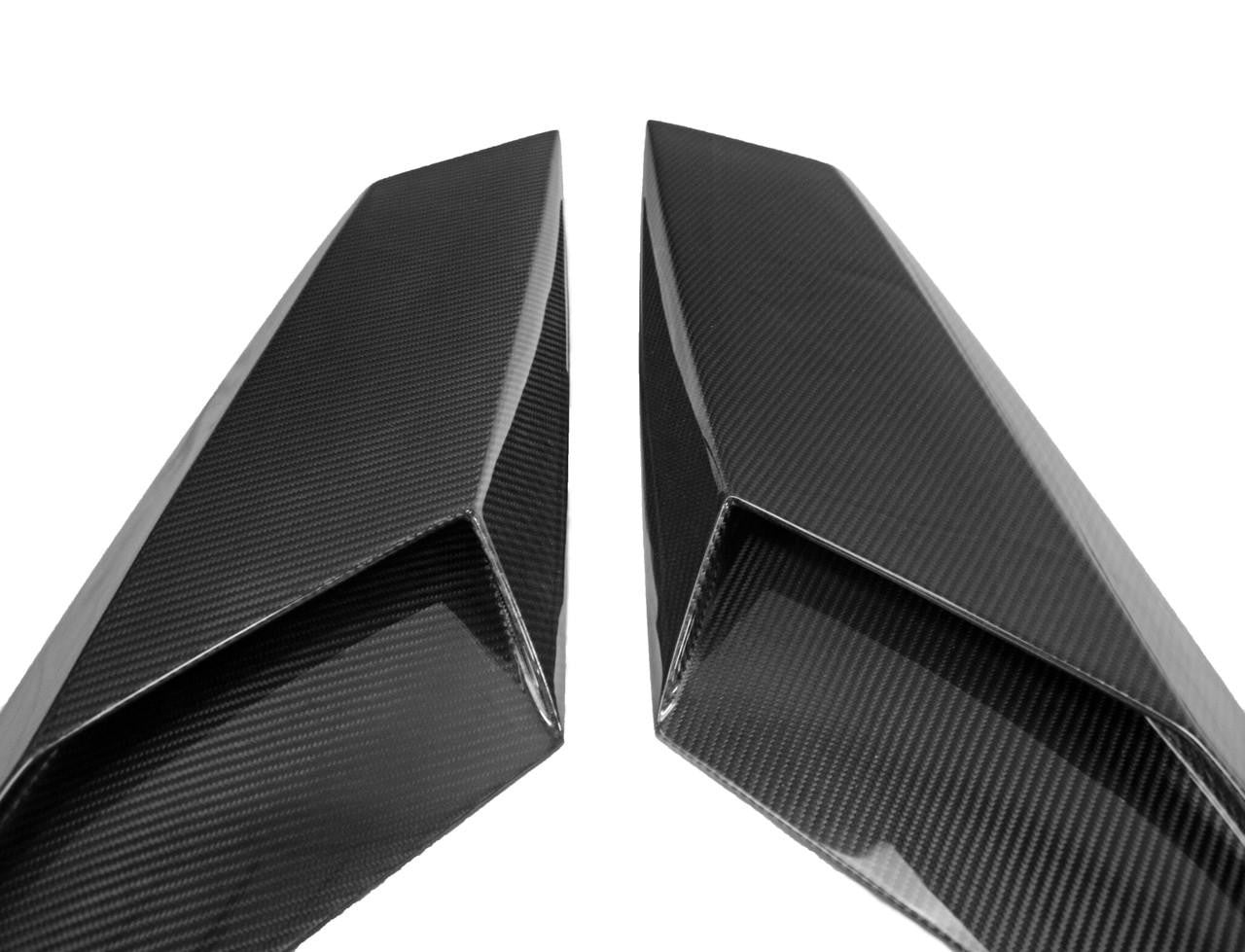 Carbon Fiber SV Style Large Engine Air Intake Panels - Lamborghini Aventador Secondary image
