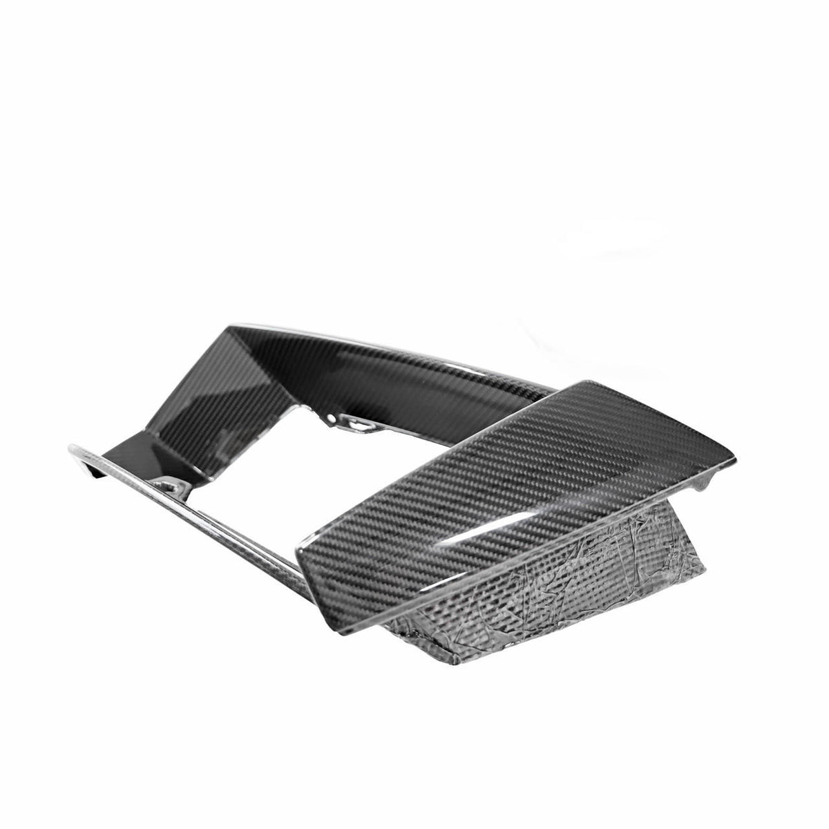 Carbon Fiber Front Bumper Air Intake Finishers - Lamborghini Aventador