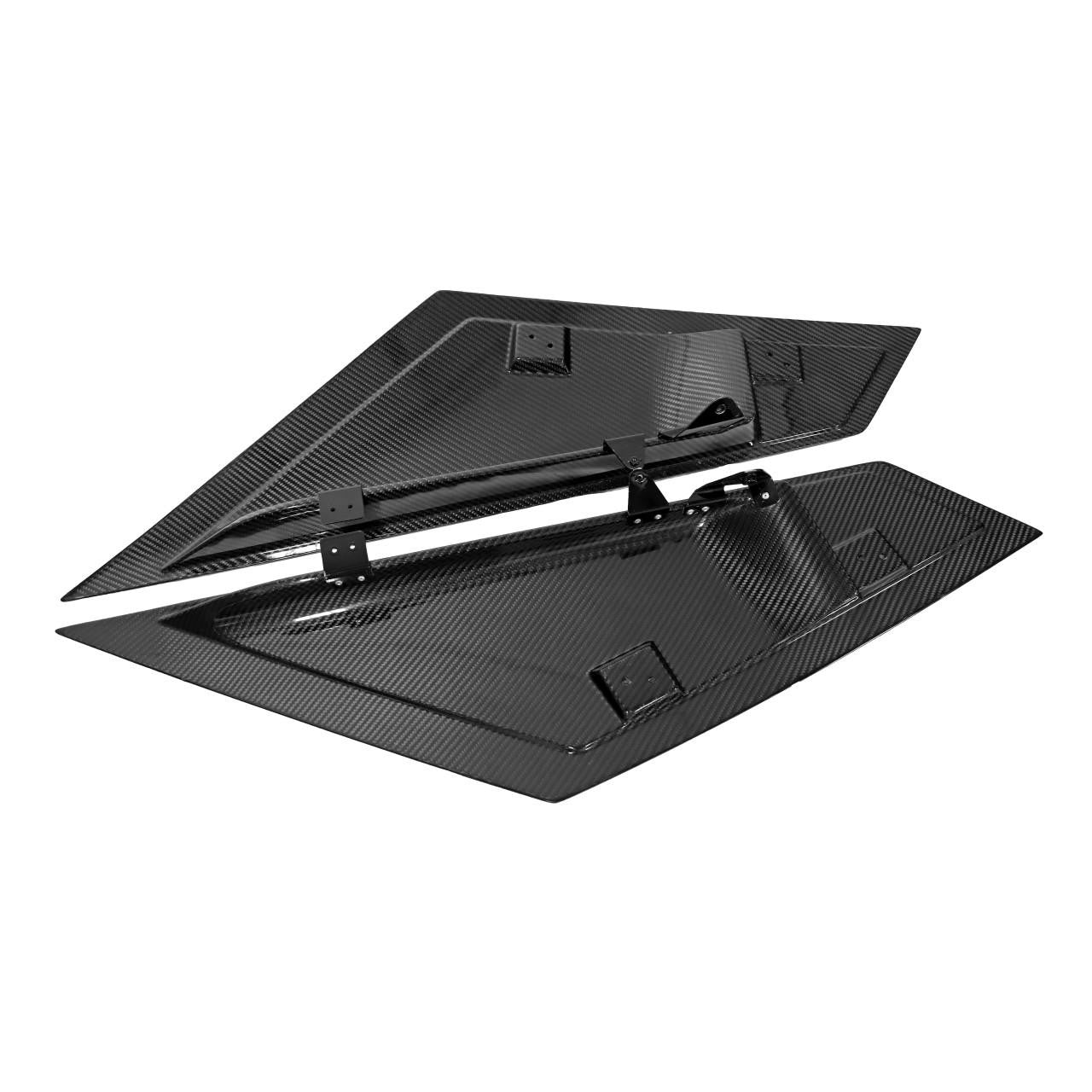 Carbon Fiber Large Engine Air Intake Cover Panels -Lamborghini Aventador Secondary image