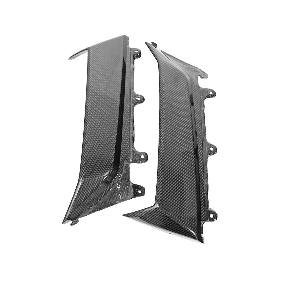 Carbon Fiber Rear Quarter Fender Side Scoops Aventador Lamborghini