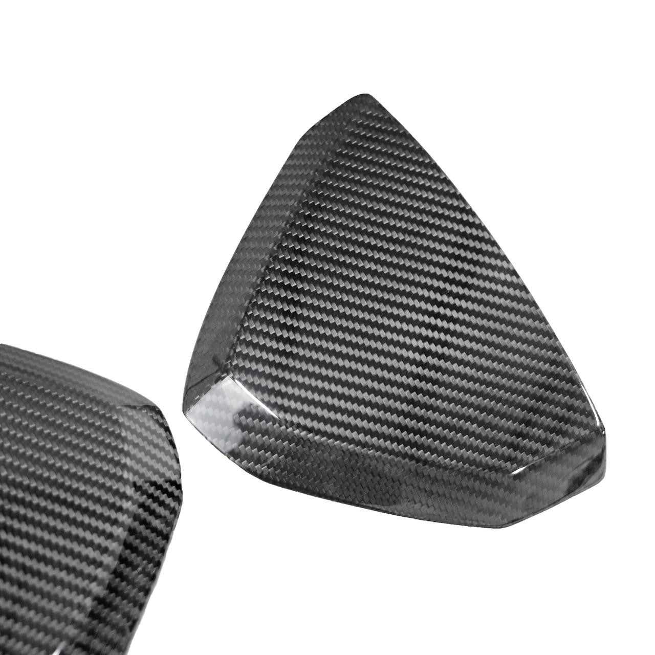 Carbon Fiber Dash End Caps - Lamborghini Aventador Secondary image