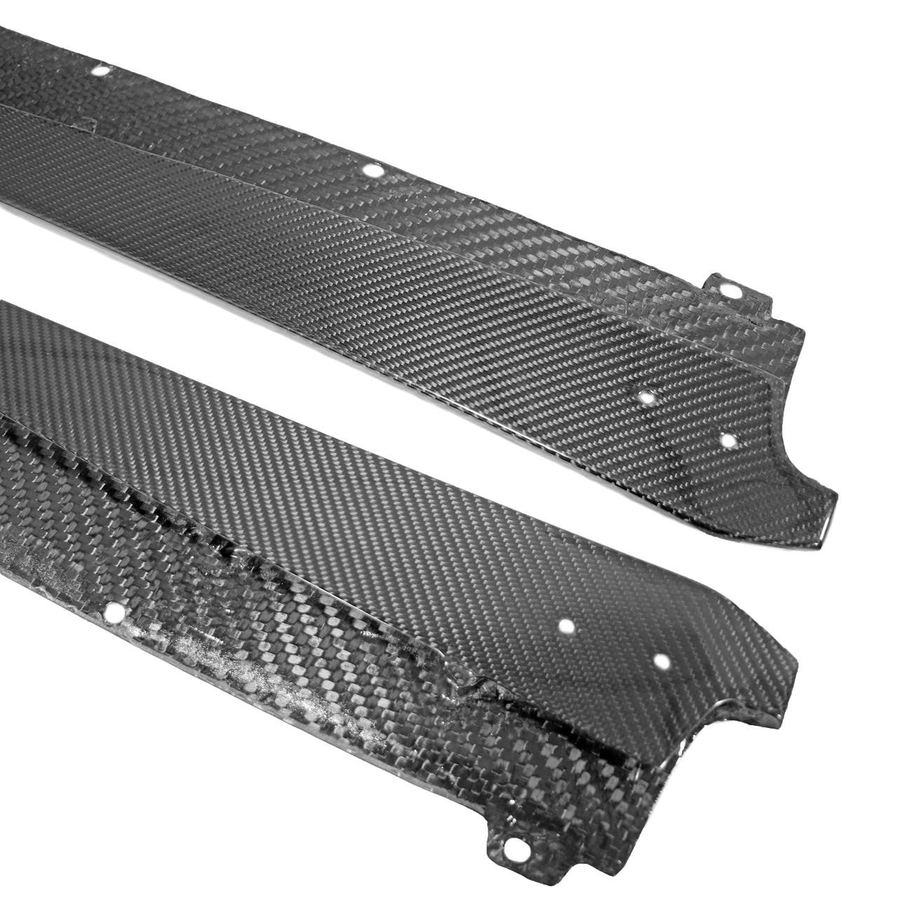 Carbon Fiber Side Skirts - Lamborghini Aventador LP-740 Secondary image