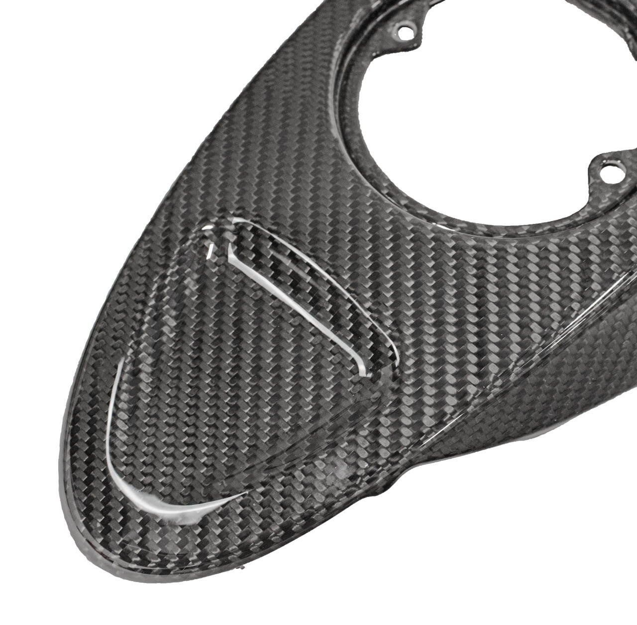 Carbon Fiber Center Console Trim - Lamborghini Gallardo LP-550/560/570 Coupe Only Secondary image