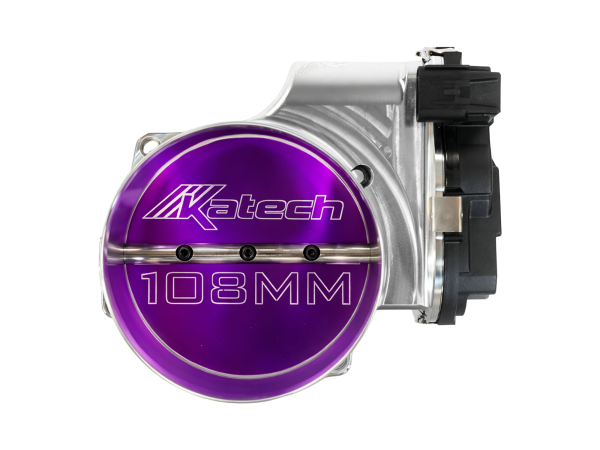 Katech HEMI 108MM Clear Anodized Billet Throttle Body