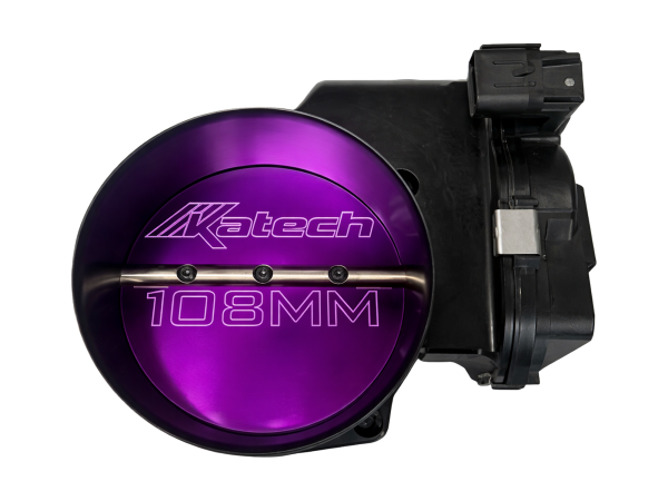 Katech HEMI 108MM Black Anodized Billet Throttle Body Main image