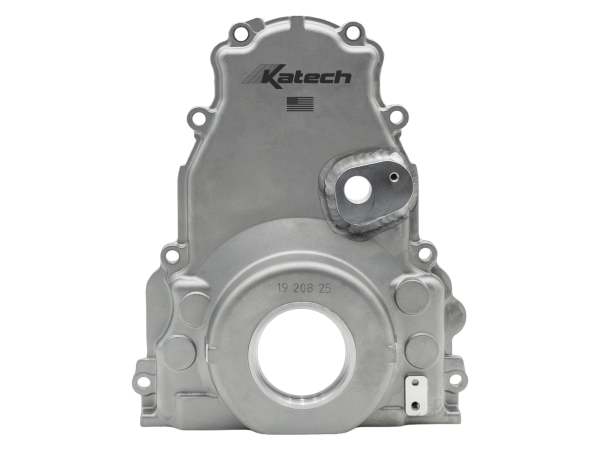 Katech RHS Raised Cam Wet Sump Front Timing Chain Cover