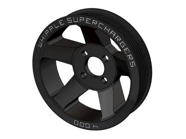 Dodge / Chrysler / Jeep / Ram HEMI Whipple 6-Rib Supercharger Pulleys Main image