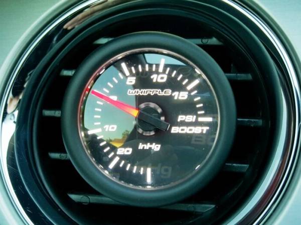 Whipple 2 1/16" Mechanical Boost/Vacuum Gauge