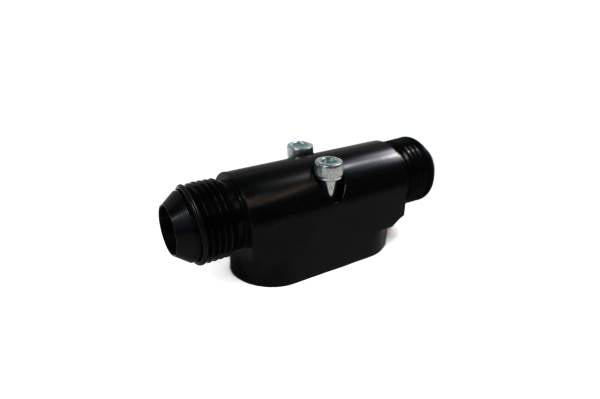 90 Degree Dual -12AN Billet CAC Fitting - Hot Rod Style