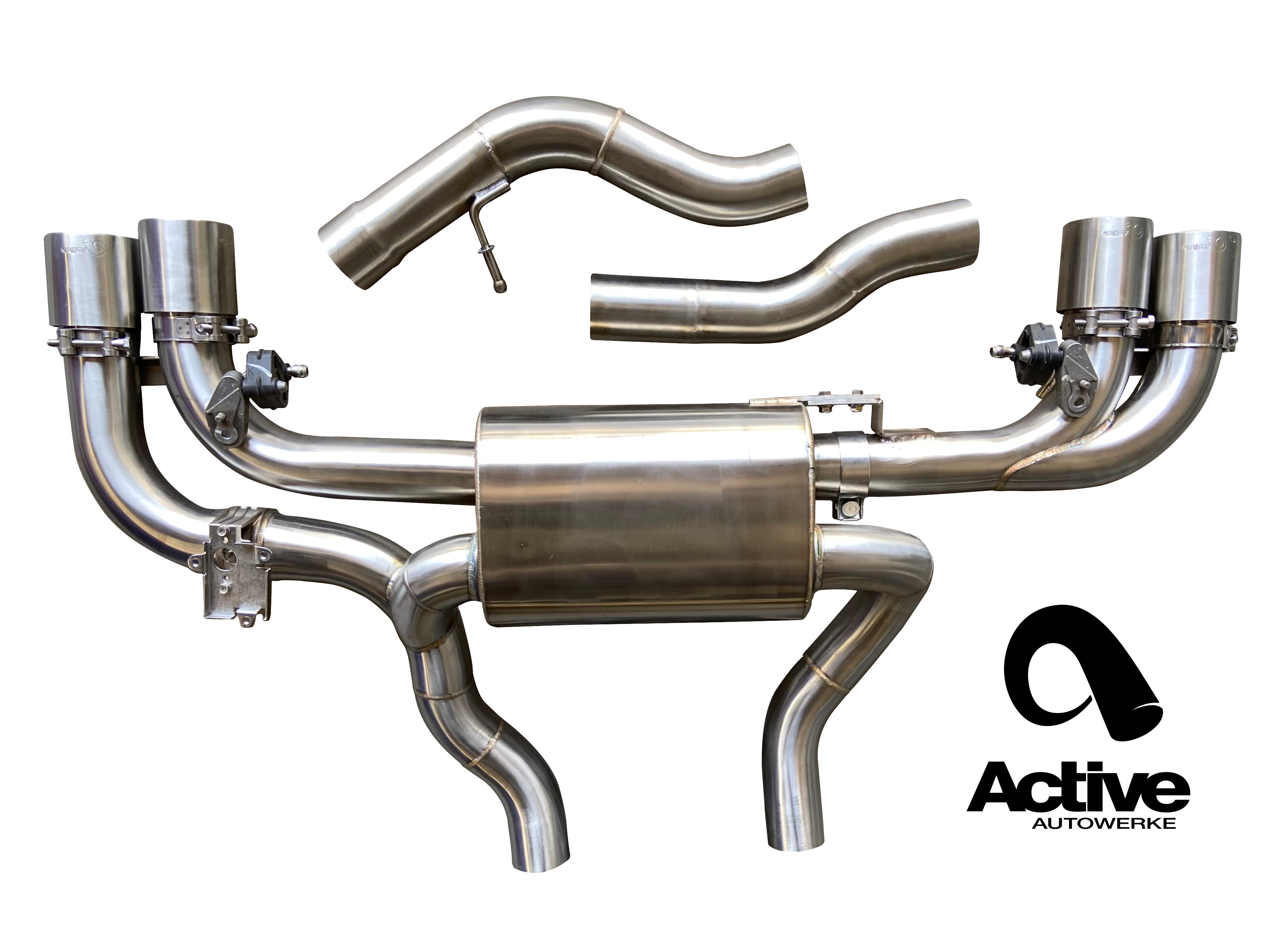 G4X BMW M240i Valved Rear Axle-back Exhaust Secondary image