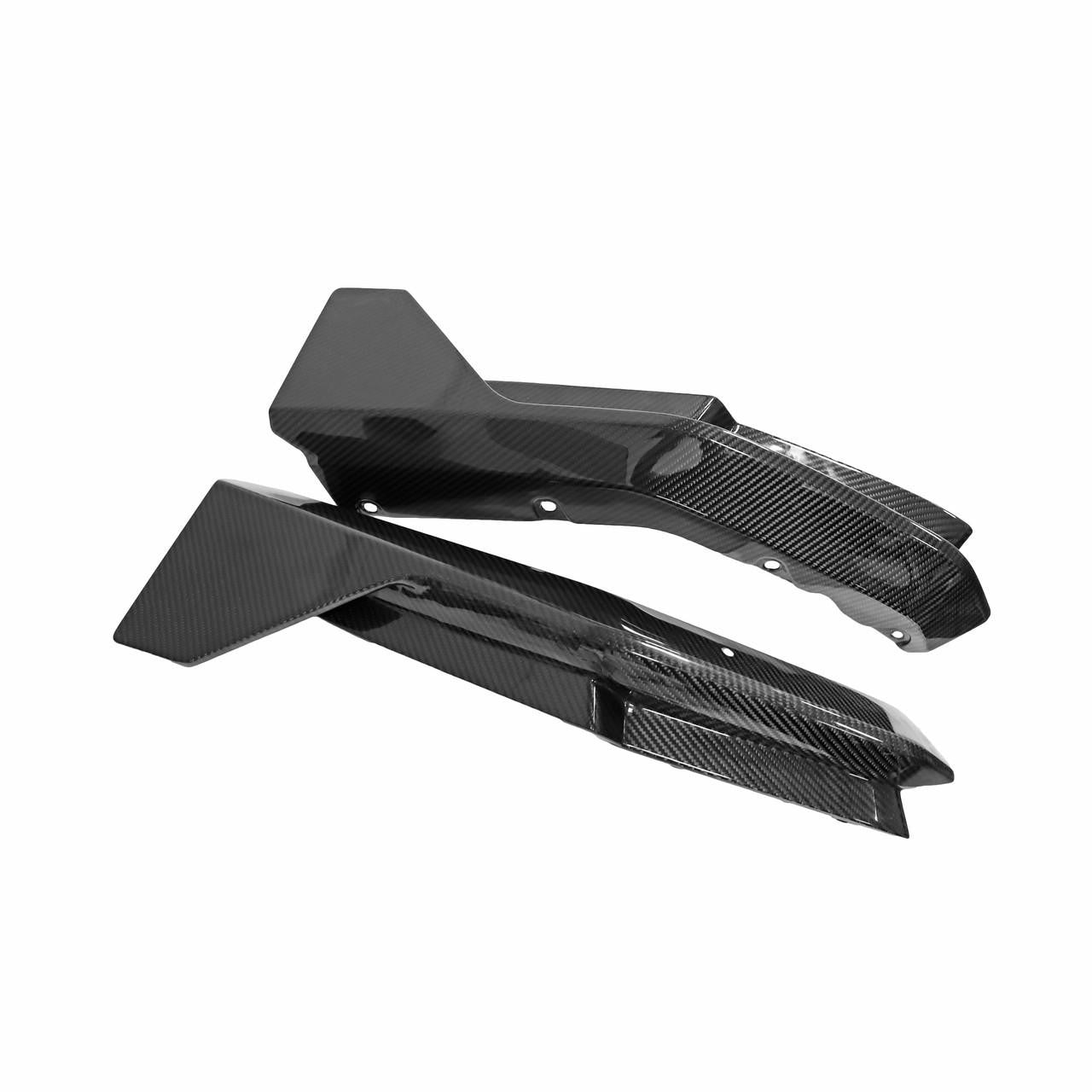 Carbon Fiber BMW G Series Rear Quarter Panel Skirts - BMW G80 Secondary image