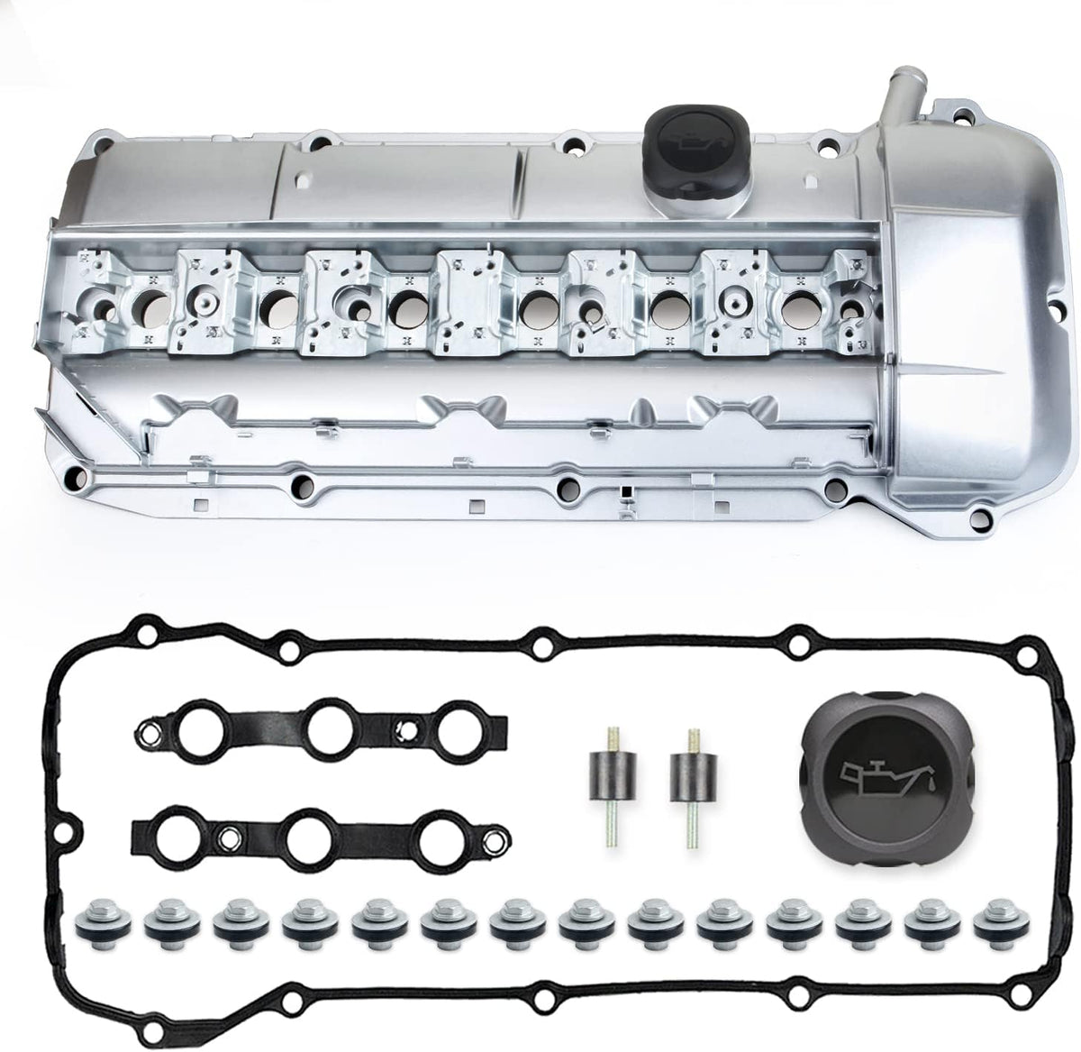 VS - Aluminum Valve Cover Upgrade M52TU M54 N52 N54 N55 S55
