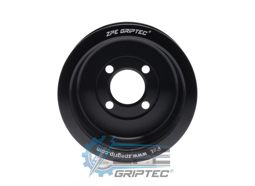 100mm 8 Rib ZPE GripTec® 2pc Magnuson LSA/LT4 2650 TVS L3 Black Pulley Only