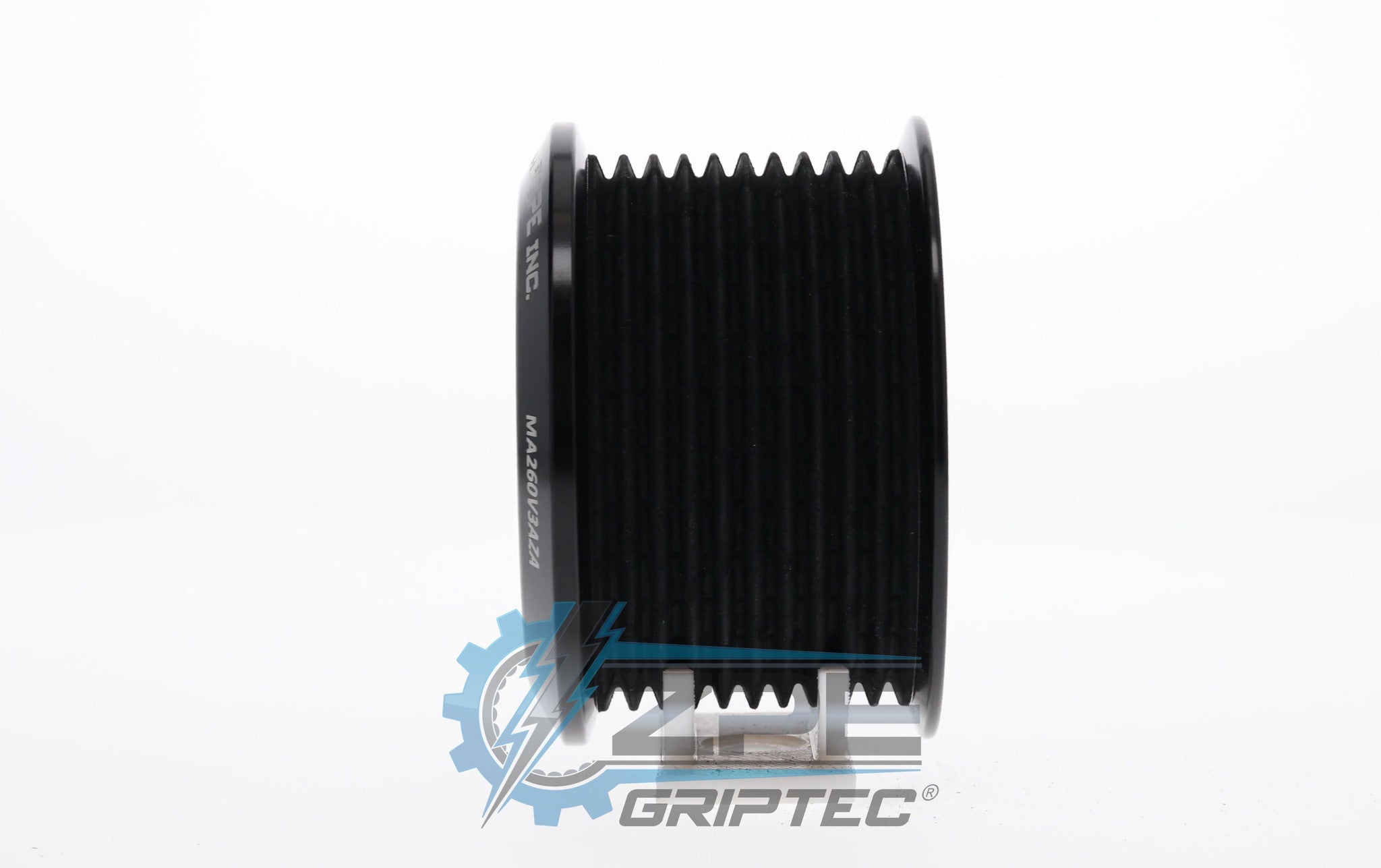 2.60" 10 Rib ZPE GripTec® 2pc Magnuson LSA/LT4 2650 TVS L3V-A Black Pulley Only Secondary image