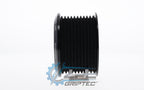2.60" 10 Rib ZPE GripTec® 2pc Magnuson LSA/LT4 2650 TVS L3V-A Black Pulley Only
