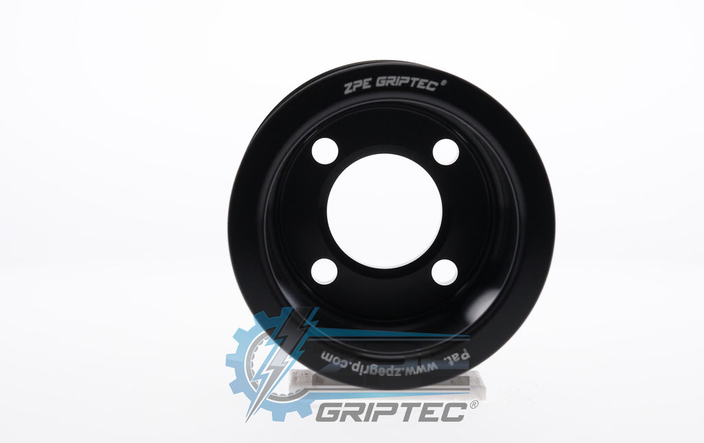 2.60" 10 Rib ZPE GripTec® 2pc Magnuson LSA/LT4 2650 TVS L3V-A Black Pulley Only
