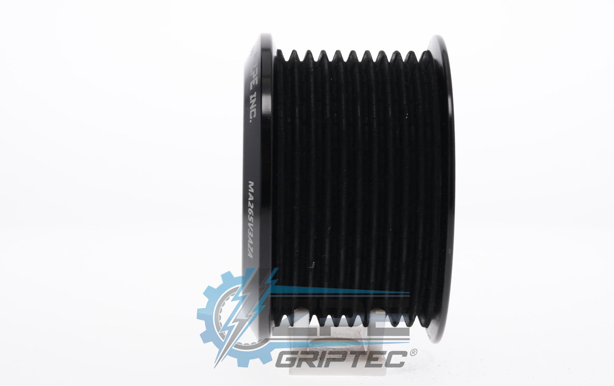 2.65" 10 Rib ZPE GripTec® 2pc Magnuson LSA/LT4 2650 TVS L3V-A Black Pulley Only Secondary image