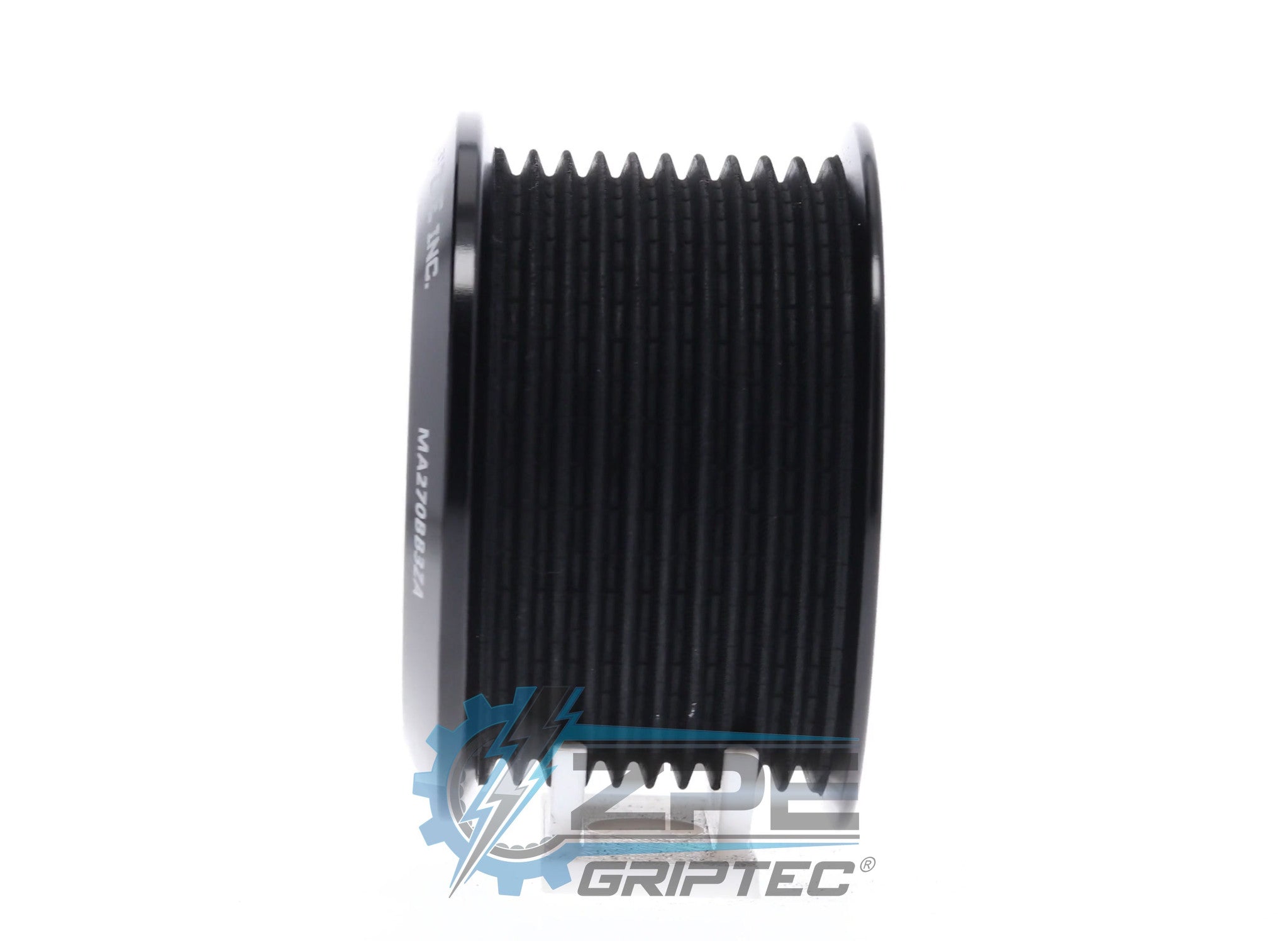 2.70" 10 Rib ZPE GripTec® 2pc Magnuson LSA/LT4 2650 TVS L3 Black Pulley Only Secondary image