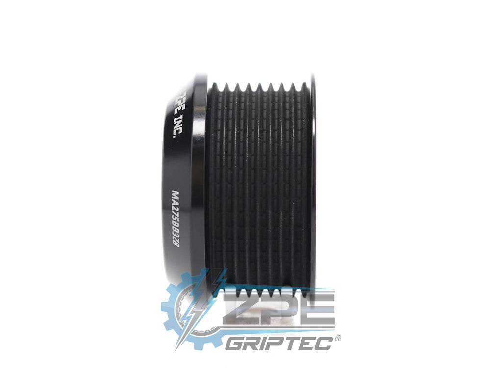 2.75" 8 Rib ZPE GripTec® 2pc Magnuson LSA/LT4 2650 TVS L3 Black Pulley Only