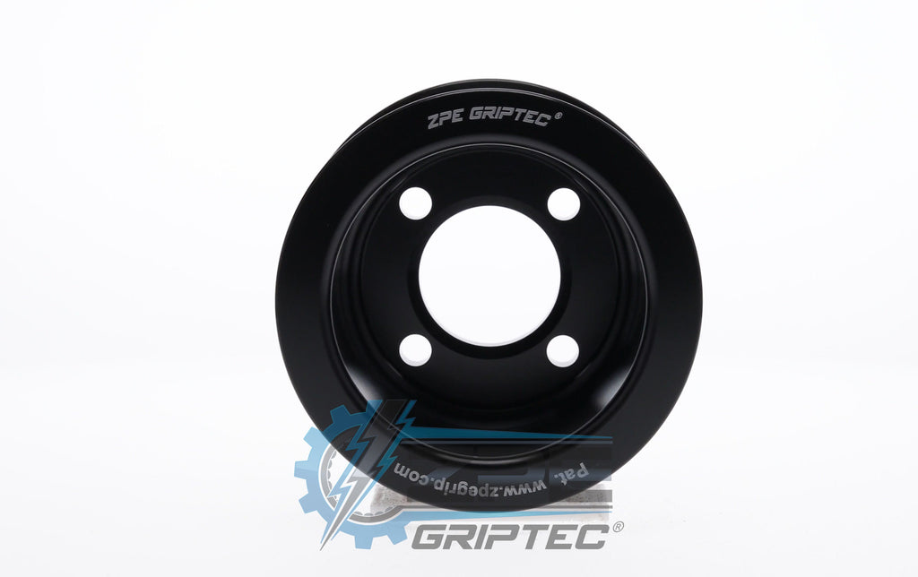 2.80" 10 Rib ZPE GripTec® 2pc Magnuson LSA/LT4 2650 TVS L3V-A Black Pulley Only