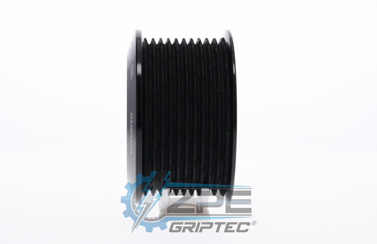 2.90" 10 Rib ZPE GripTec® 2pc Magnuson LSA/LT4 2650 TVS L3V-A Black Pulley Only