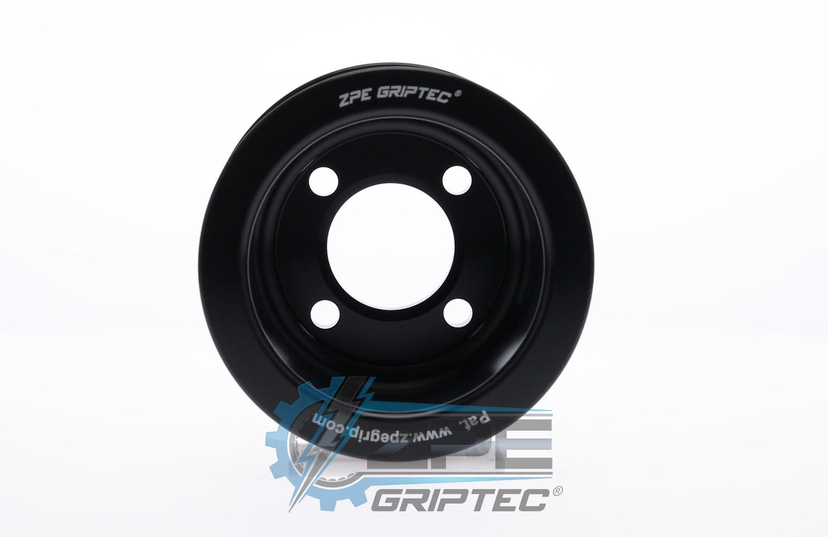 2.90" 10 Rib ZPE GripTec® 2pc Magnuson LSA/LT4 2650 TVS L3V-A Black Pulley Only