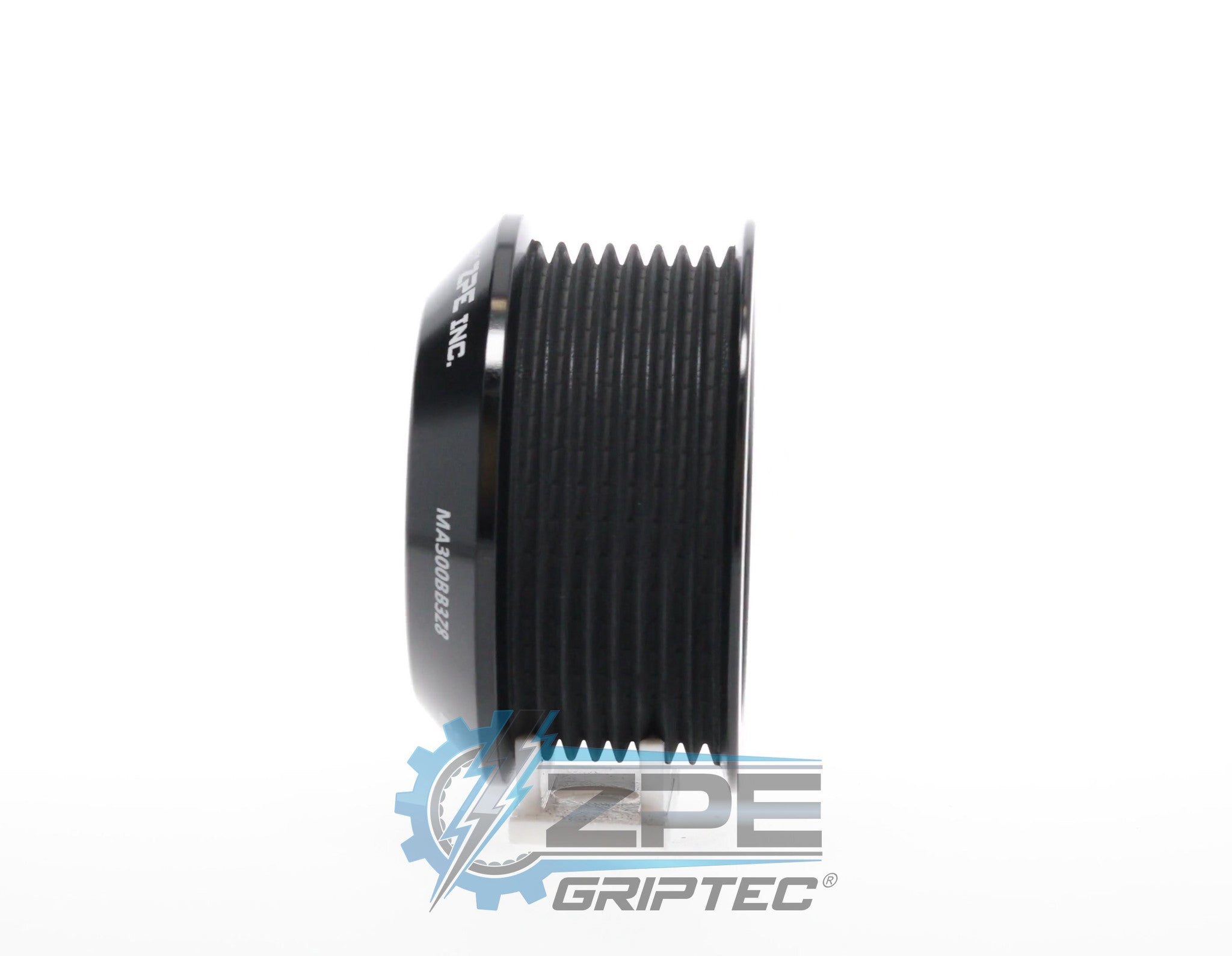 3.00" 8 Rib ZPE GripTec® 2pc Magnuson LSA/LT4 2650 TVS L3 Black Pulley Only Secondary image