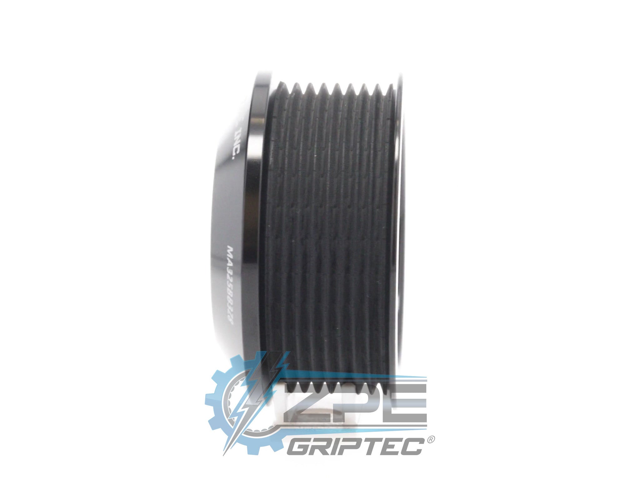 3.25" 8 Rib ZPE GripTec® 2pc Magnuson LSA/LT4 2650 TVS L3 Black Pulley Only Secondary image