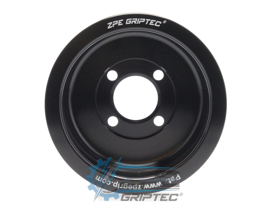 4.00" 10 Rib ZPE GripTec® 2pc Magnuson LSA/LT4 2650 TVS L3 Black Pulley Only