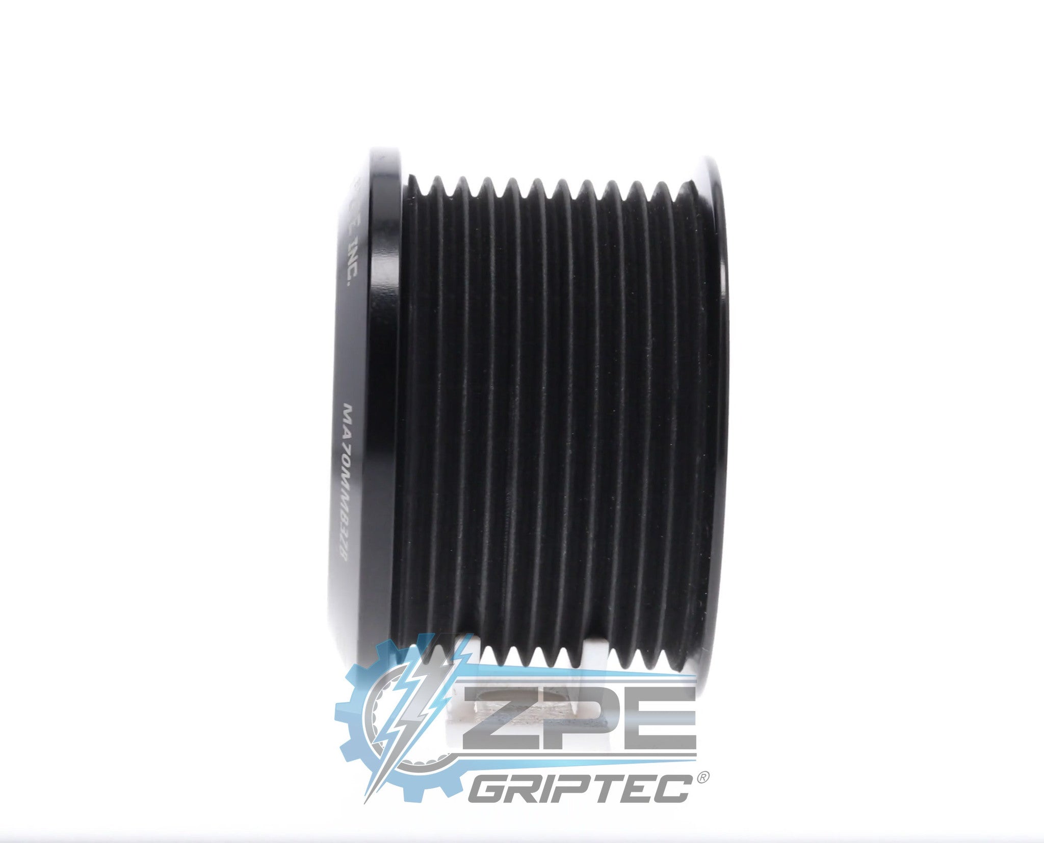 70mm 11 Rib (+1.5/-1.5) ZPE GripTec® 2pc Magnuson LSA/LT4 2650 TVS L3 Black Pulley Only Secondary image
