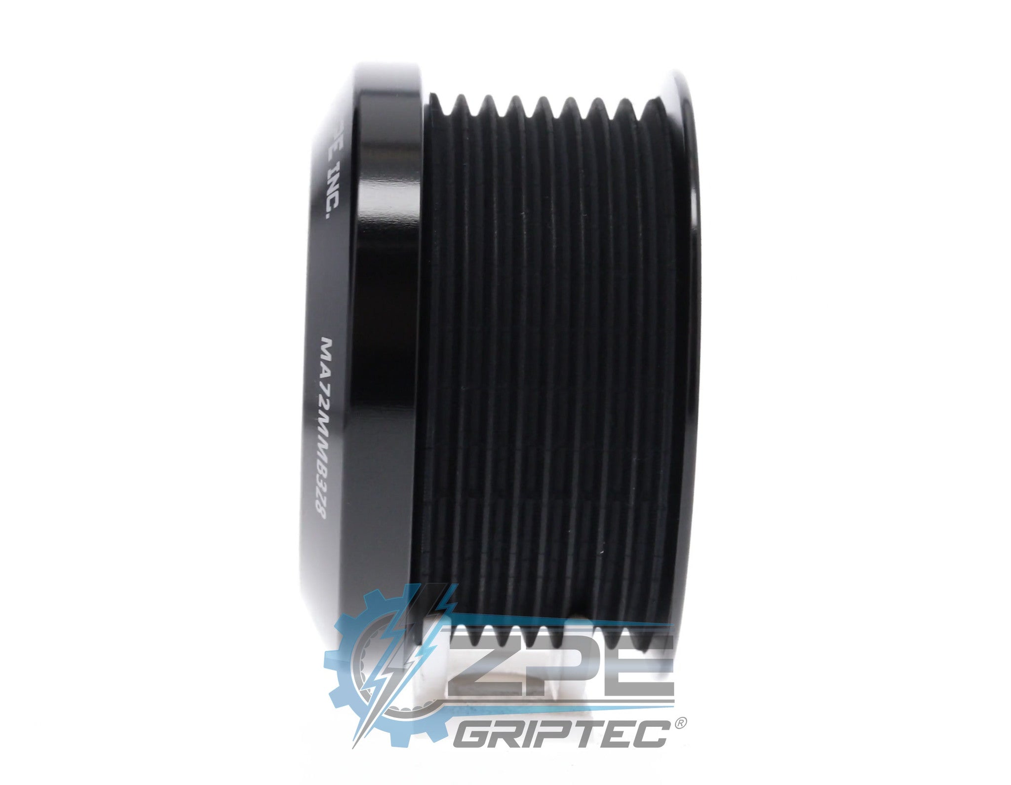 72mm 8 Rib ZPE GripTec® 2pc Magnuson LSA/LT4 2650 TVS L3 Black Pulley Only Secondary image