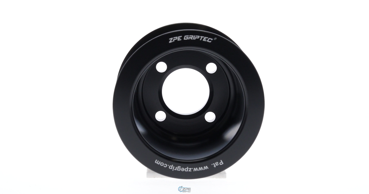75mm 11 Rib (+1.5/-1.5) ZPE GripTec® 2pc Magnuson LSA/LT4 2650 TVS L3 Black Pulley Only