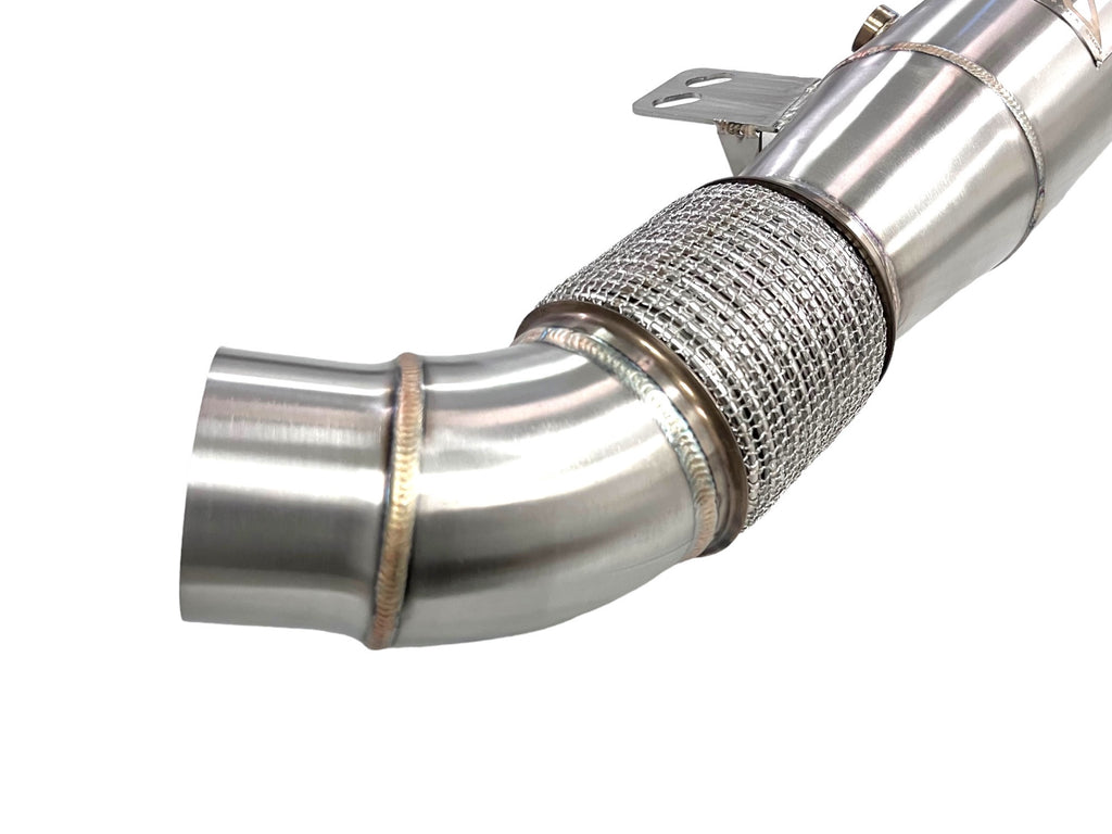 MAD B58 V2 4.5" Downpipe W/ Bracket BMW F, G Chassis & Supra