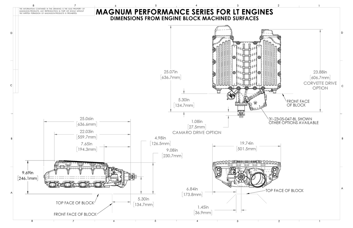 TVS2650R Magnum LT1 Corvette Supercharger System (view 5)