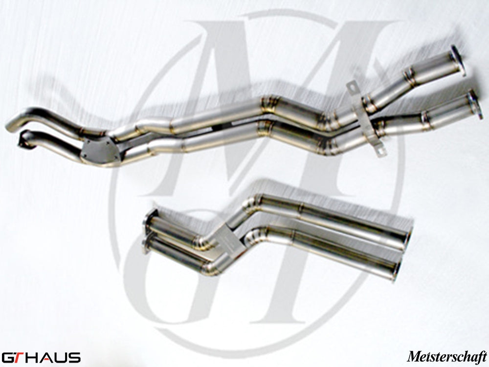 BMW E46 M3 2001-2007 Section 1 Pipes (Secondary Cat delete)