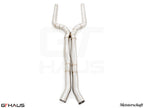 BMW F91/92 M8 / M8 Competition Coupe / Convertible 2020+ LSR Mid Resonator Delete Pipes (Full cat-back pipes) 76mm piping