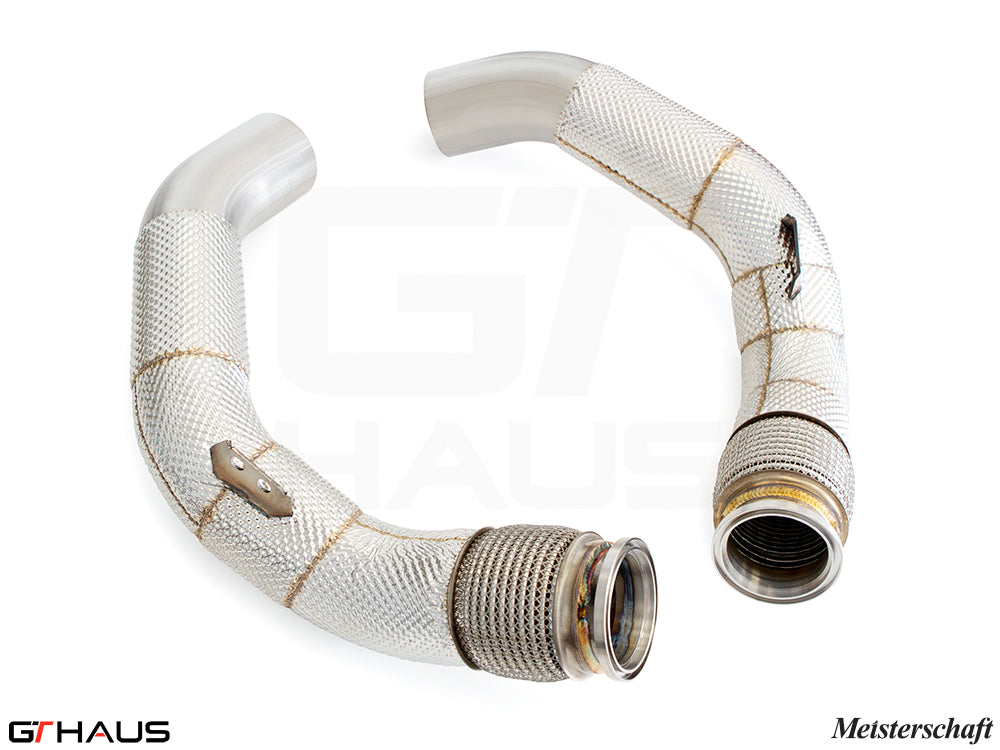 BMW F96 X6M LCI SAV 2024+ Down Pipe - Secondary Cat-Delete