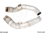 BMW F96 X6M SAV 2020+ Down Pipe - Secondary Cat-Delete